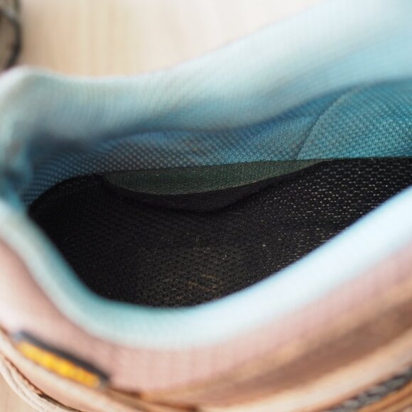 KEEN Voyageur Women's Tan and Blue Hiking Shoes - Picture 16 of 16